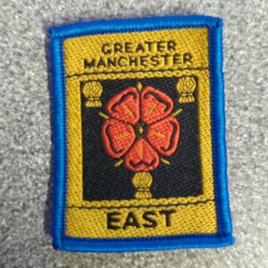 County Badge (available for Groups to order for members to put on their uniforms)