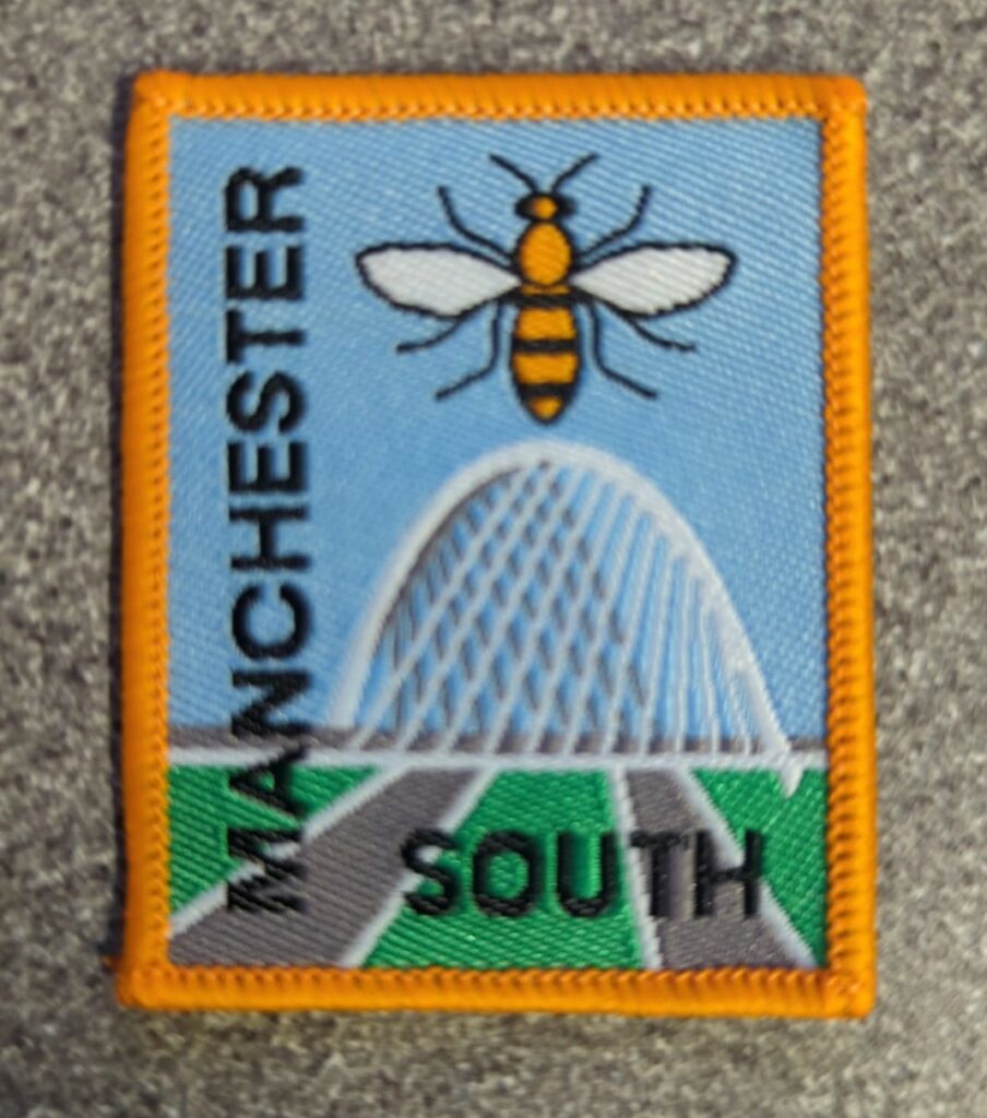 District Badge (available for Groups to order for members to put on